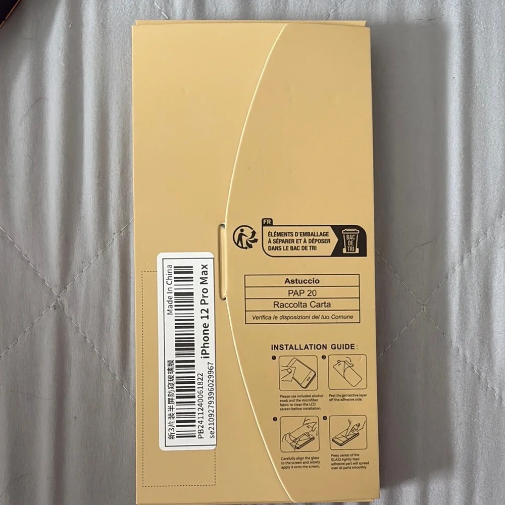 Ailun Glass Screen Protector with Camera Lens Covers